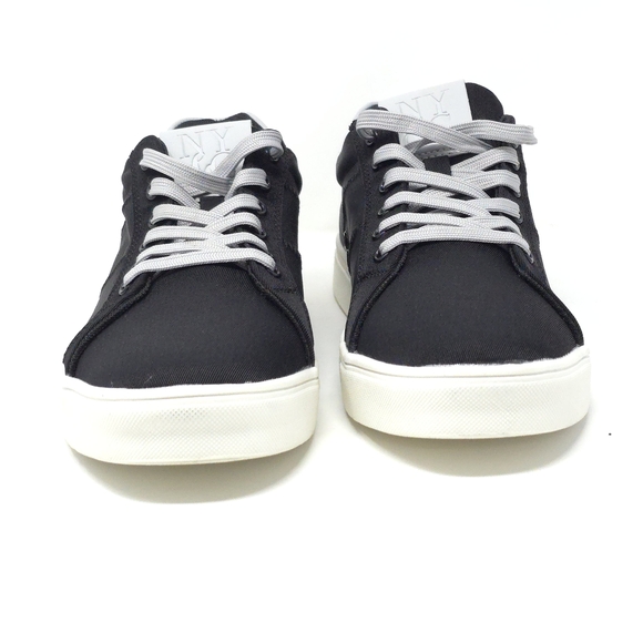NY & C Brad Sneakers Black Low Top Size 8.5M - Picture 3 of 10